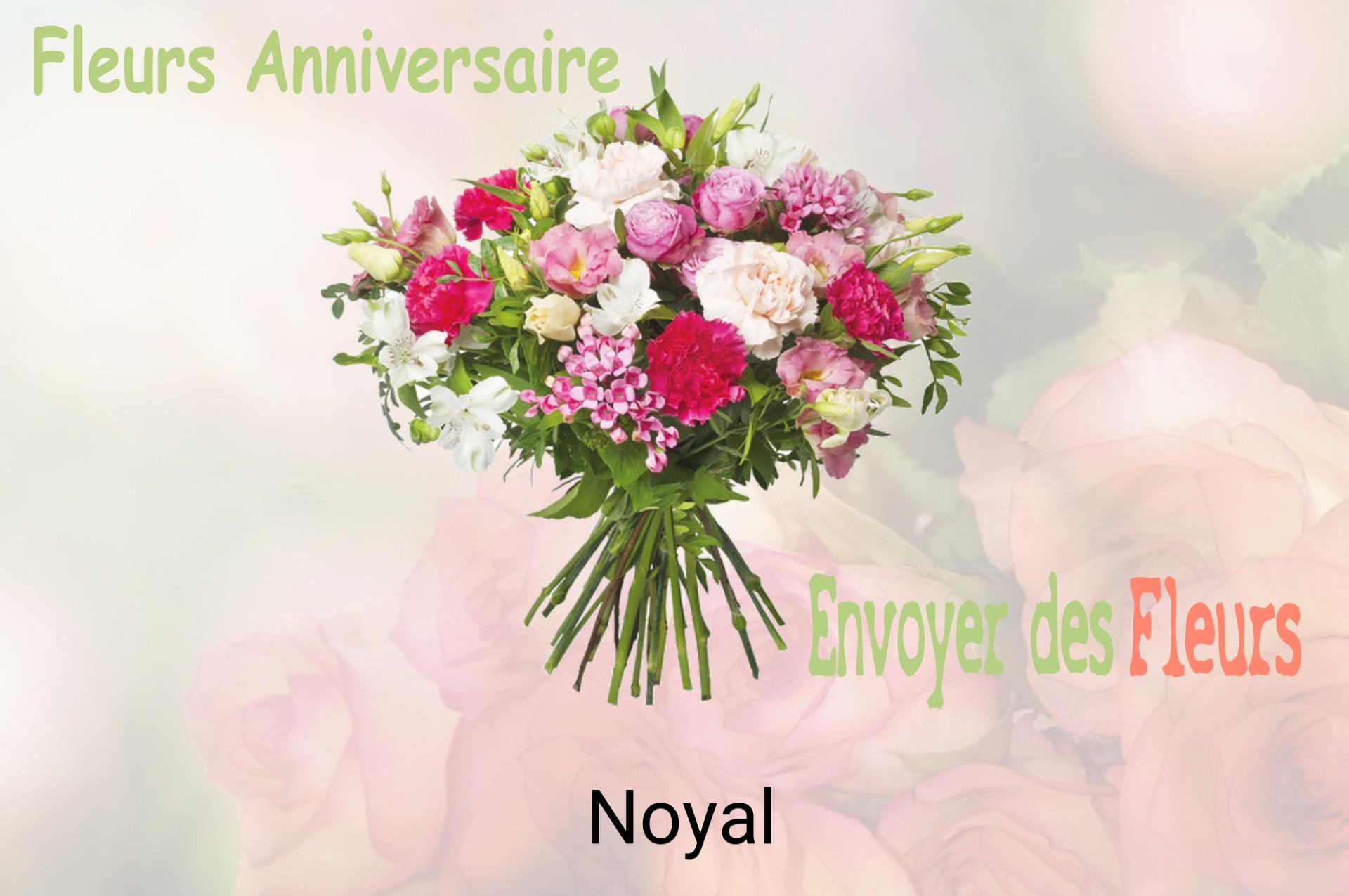Bouquet de fleurs d’anniversaire livré à Noyal